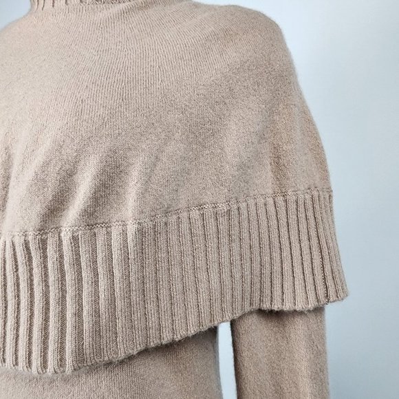 ANTONIO MELANI Beige Turtleneck Sweater - Picture 3 of 11
